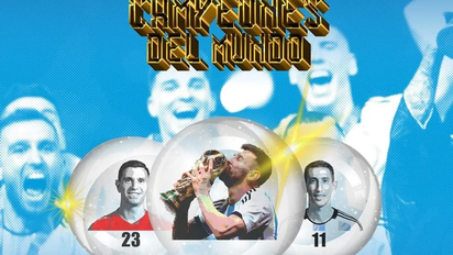 Furor por las bolitas santafesinas de los Campeones del Mundo: 