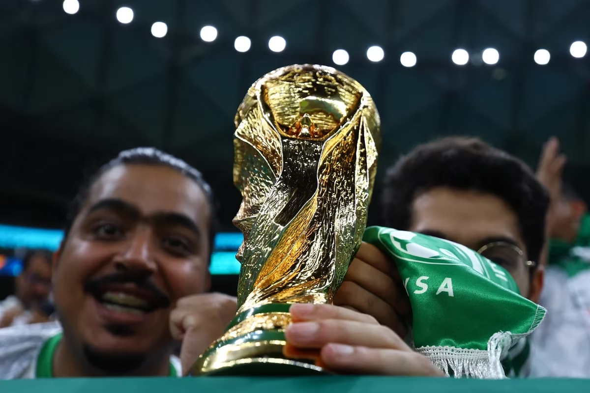 El Mundial 2034 se jugará en Arabia Saudita.
