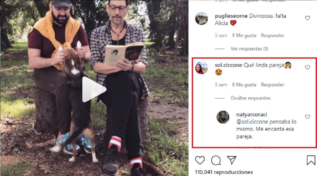 En las redes sociales sus fans sostienen que la amistad se transformó en algo más