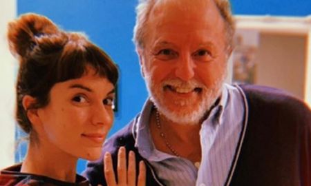 Gime Accardi y su padre Gime Accardi y su padre