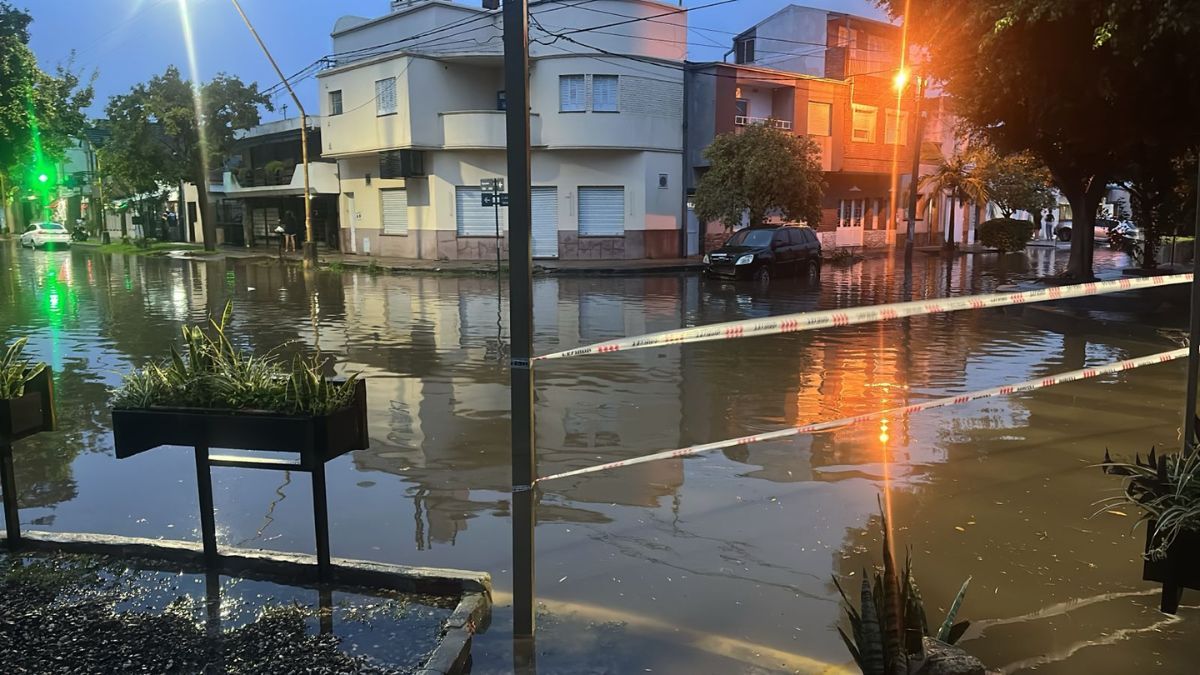 Intensas lluvias en pocos minutos
