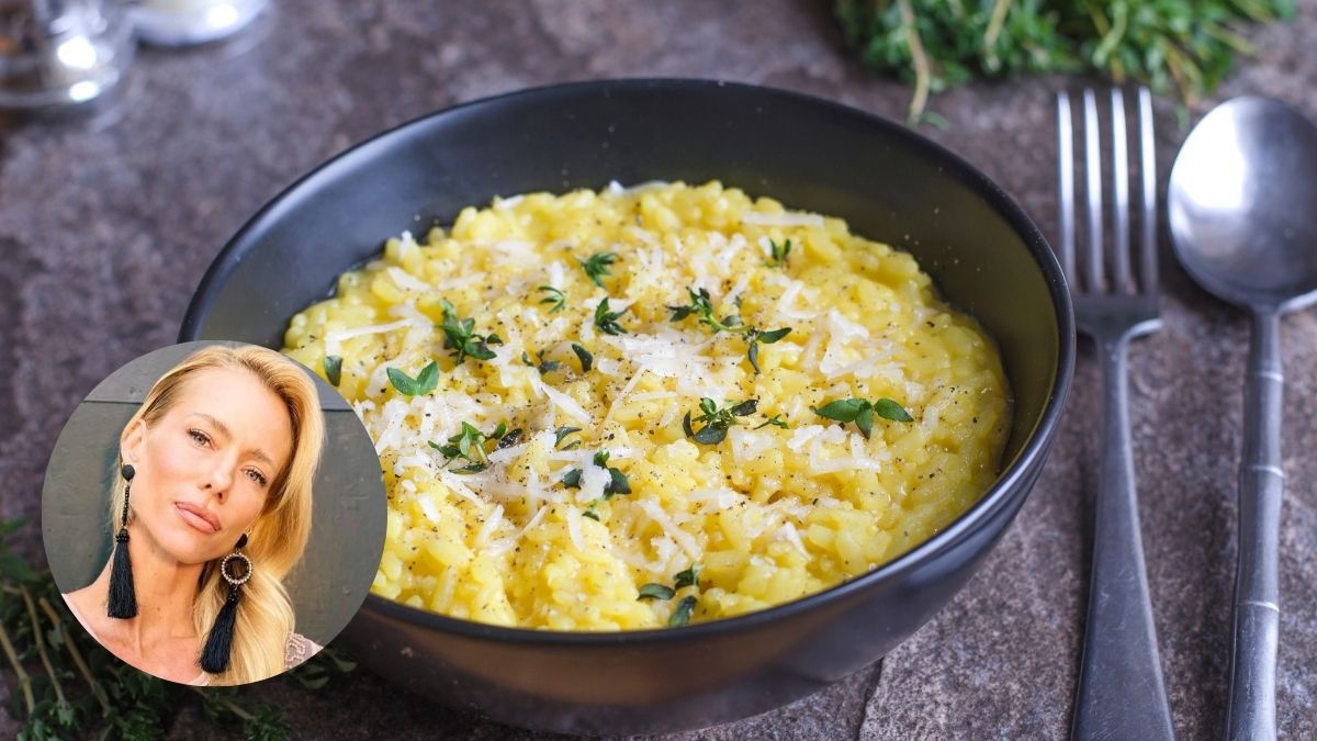 Aprendé a hacer uno de los platos favoritos de Nicole Neumann: risotto