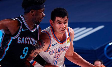 Gabriel Deck cerró una buen aproducción individual en la derrota de Oklahoma City Thunder ante Sacramento Kings, por la NBA. Gabriel Deck cerró una buen aproducción individual en la derrota de Oklahoma City Thunder ante Sacramento Kings, por la NBA.