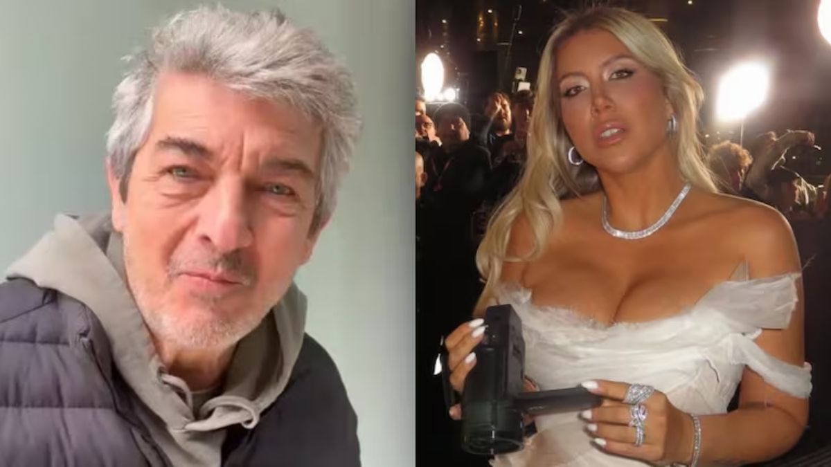 Ricardo Darín elogió a Wanda Nara en medio de las críticas por su Martín Fierro.