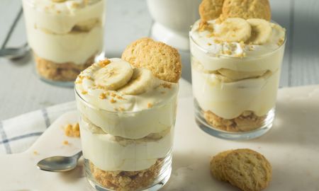 Mousse de banana para recuperar energías. Mousse de banana para recuperar energías.