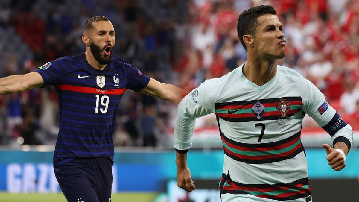 Francia y Portugal juegan este miércoles por la Eurocopa