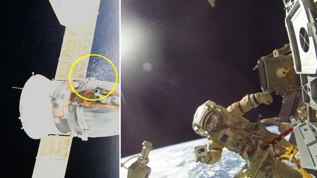 La nave rusa Soyuz MS-22 perdió su líquido refrigerante y no podrá traer de regreso a los astronautas.