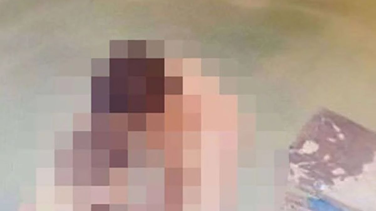 La imagen de la pareja que difundi&oacute; y desenfoc&oacute; la polic&iacute;a de Filipinas. Gentileza Mirror.&nbsp;