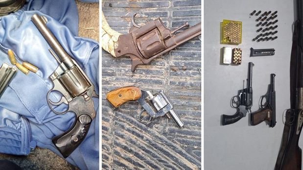Agentes de la policía de Santa Fe también detuvieron a un total de 44 personas por diversos hechos delictivos.