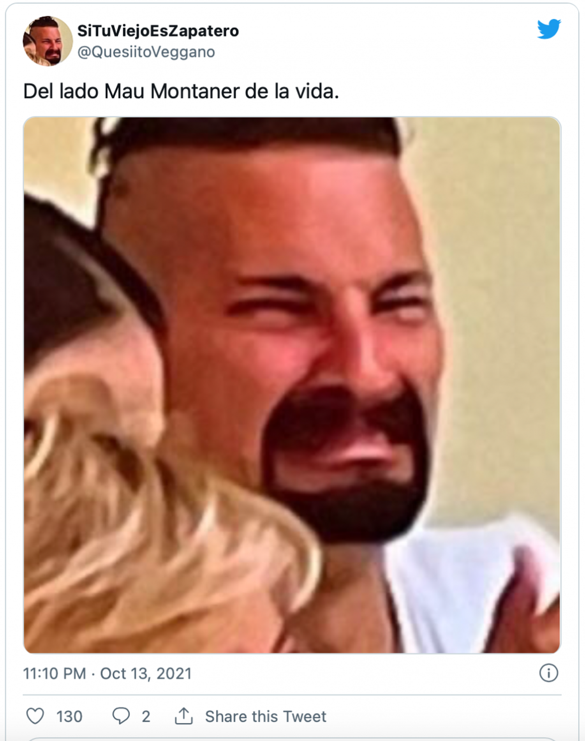 Mau Montaner se volvi&oacute; meme.
