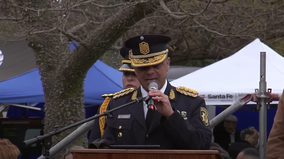 Luis Maldonado, director de la Policía de Santa Fe. Luis Maldonado, director de la Policía de Santa Fe.