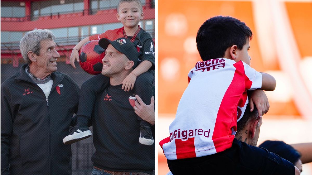 Los saludos de Colón y Unión por el Día del Padre a sus hinchas.