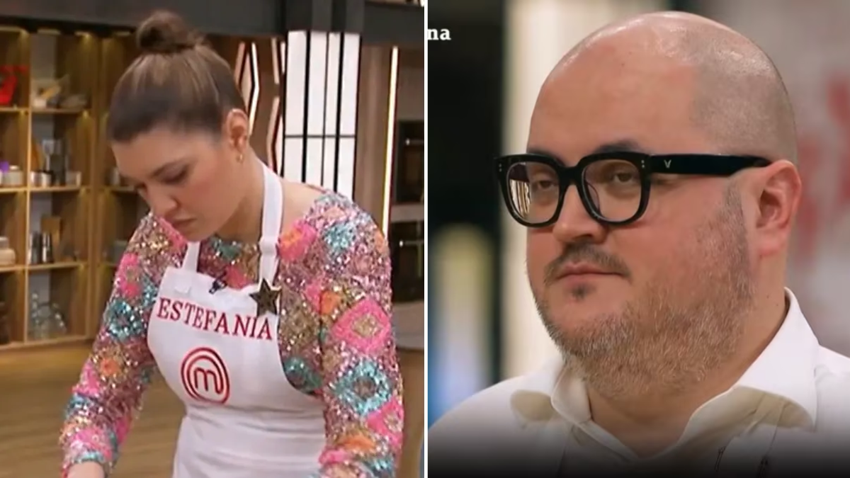 La dura indirecta de Rodolfo de MasterChef a Estefanía: Más me quiero yo