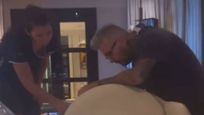 Se conoció un polémico video de Marcelo Tinelli con su empleada doméstica y le llovieron las críticas