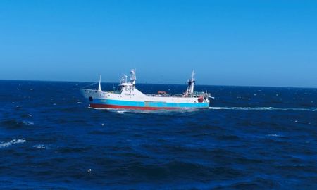 Zona Económica Exclusiva Argentina: detectaron un buque pesquero extranjero con presunta pesca ilegal. Zona Económica Exclusiva Argentina: detectaron un buque pesquero extranjero con presunta pesca ilegal.
