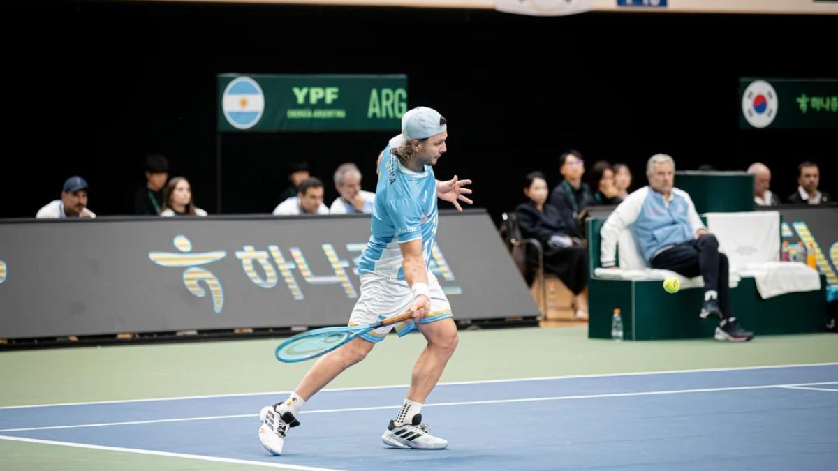 Argentina perdió 3 a 2 ante Corea del Sur por Copa Davis y ahora jugará un repechaje por no descender.