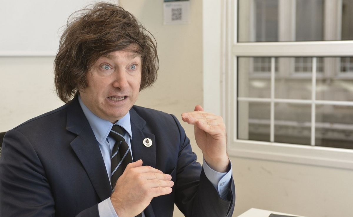 Javier Milei se caracteriza por su forma de peinarse el pelo. Javier Milei se caracteriza por su forma de peinarse el pelo.