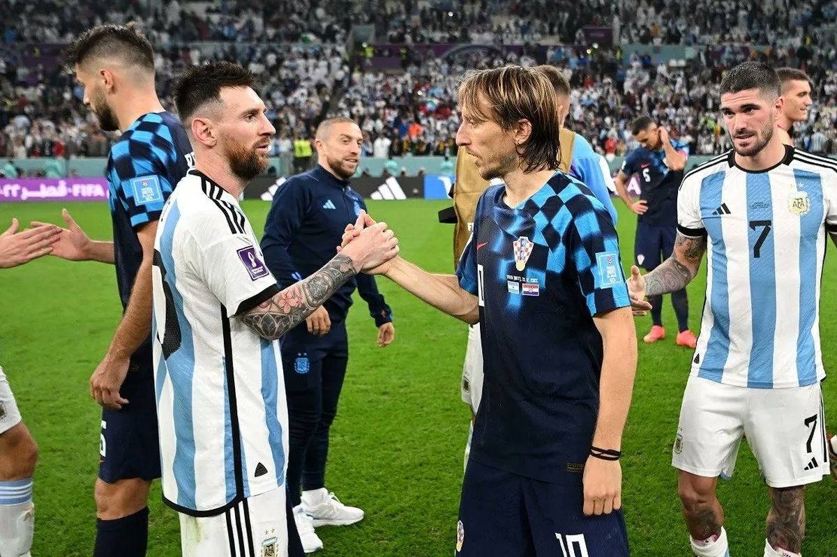 Luka Modric felicitó a la Selección Argentina por el pase a la final del Mundial Qatar 2022 pero fue muy crítico con el árbitro del encuentro.