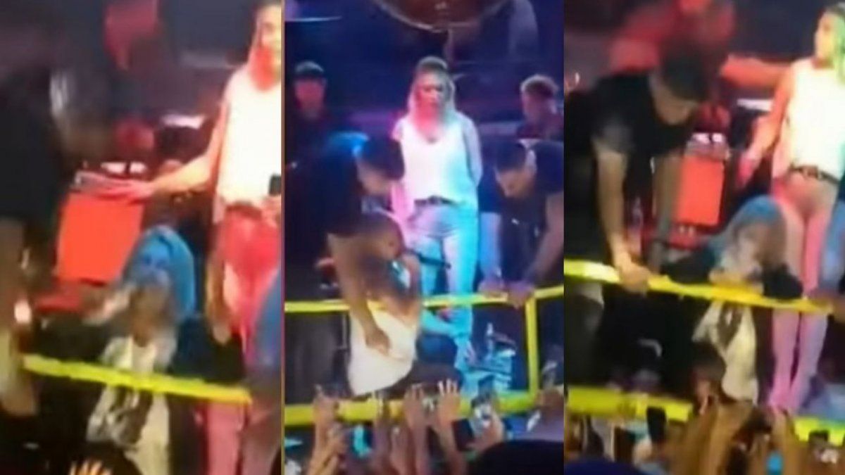 La cantante de cumbia se presentó en Moreno. Le costaba mantenerse de pie y balbuceaba las letras de sus canciones.