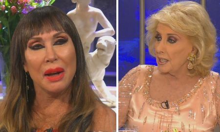 Moria Casán volvió a encender los rumores de rivalidad con Mirtha Legrand. Moria Casán volvió a encender los rumores de rivalidad con Mirtha Legrand.