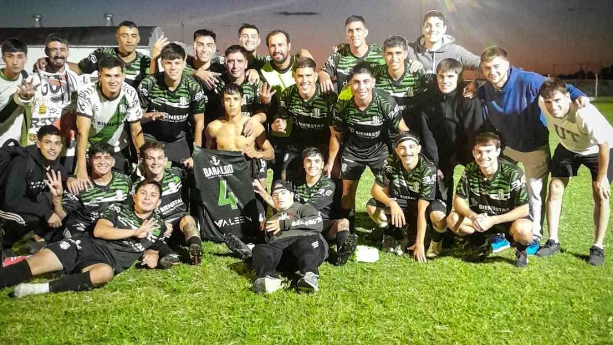 Ciclón Norte de Cayastá goleó a Ateneo Inmaculada por la tercera fecha de Liga Santafesina de Fútbol. Foto: prensa Ciclón Norte.