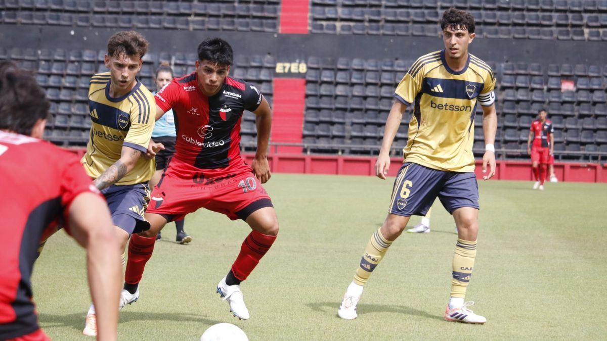Colón cayó 2 a 1 ante Boca en el Brigadier López por la Copa Proyección.