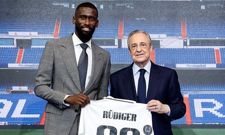 el aleman antonio rüdiger fue presentado como nuevo jugador de real madrid el aleman antonio rüdiger fue presentado como nuevo jugador de real madrid