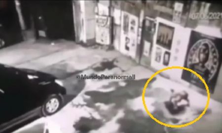Cámaras de seguridad captaron un extraño lobizón Cámaras de seguridad captaron un extraño lobizón