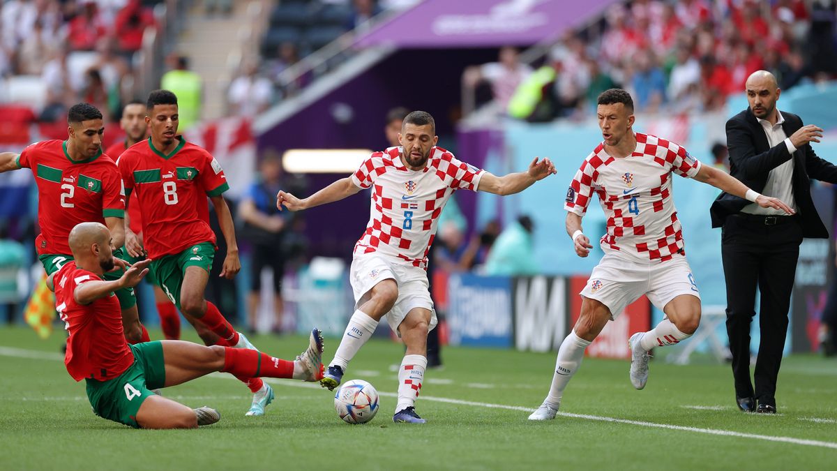 Croacia y Marruecos igualaron sin goles por el Grupo F del Mundial Qatar 2022.