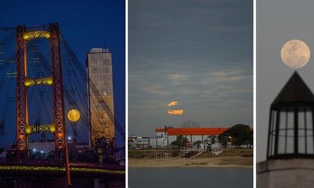 Las mejores postales de la ciudad de Santa Fe, acompañadas de la Luna y el Sol. Las mejores postales de la ciudad de Santa Fe, acompañadas de la Luna y el Sol.