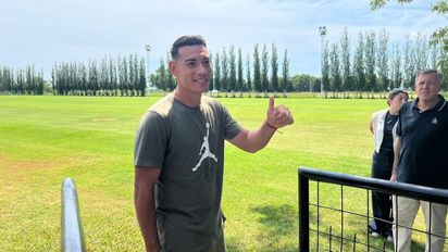 Lucas Cano, el goleador del nuevo Colón: 