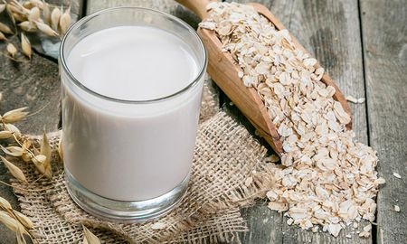 Leche vegetal de avena Leche vegetal de avena