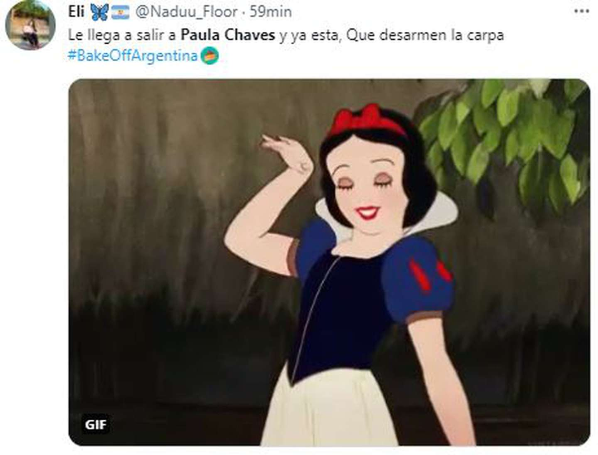 Los memes m&aacute;s divertidos despu&eacute;s del desaf&iacute;o que gan&oacute; Paula Chaves en "Bake Off Argentina".&nbsp;