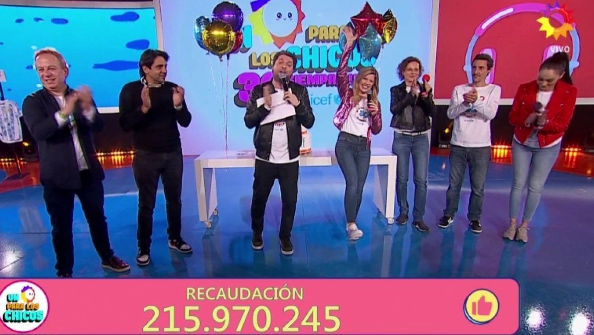 El evento solidario de UNICEF y eltrece volvió a superar todas las expectativas gracias a tu valioso aporte