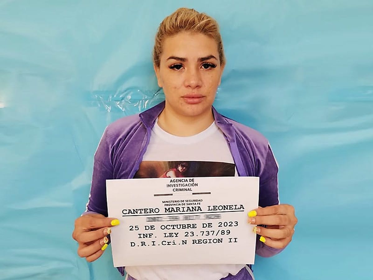 Detuvieron a Mariana Cantero.