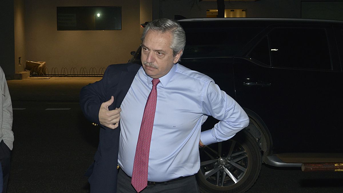 Alberto Fernández inició su gira por Europa.