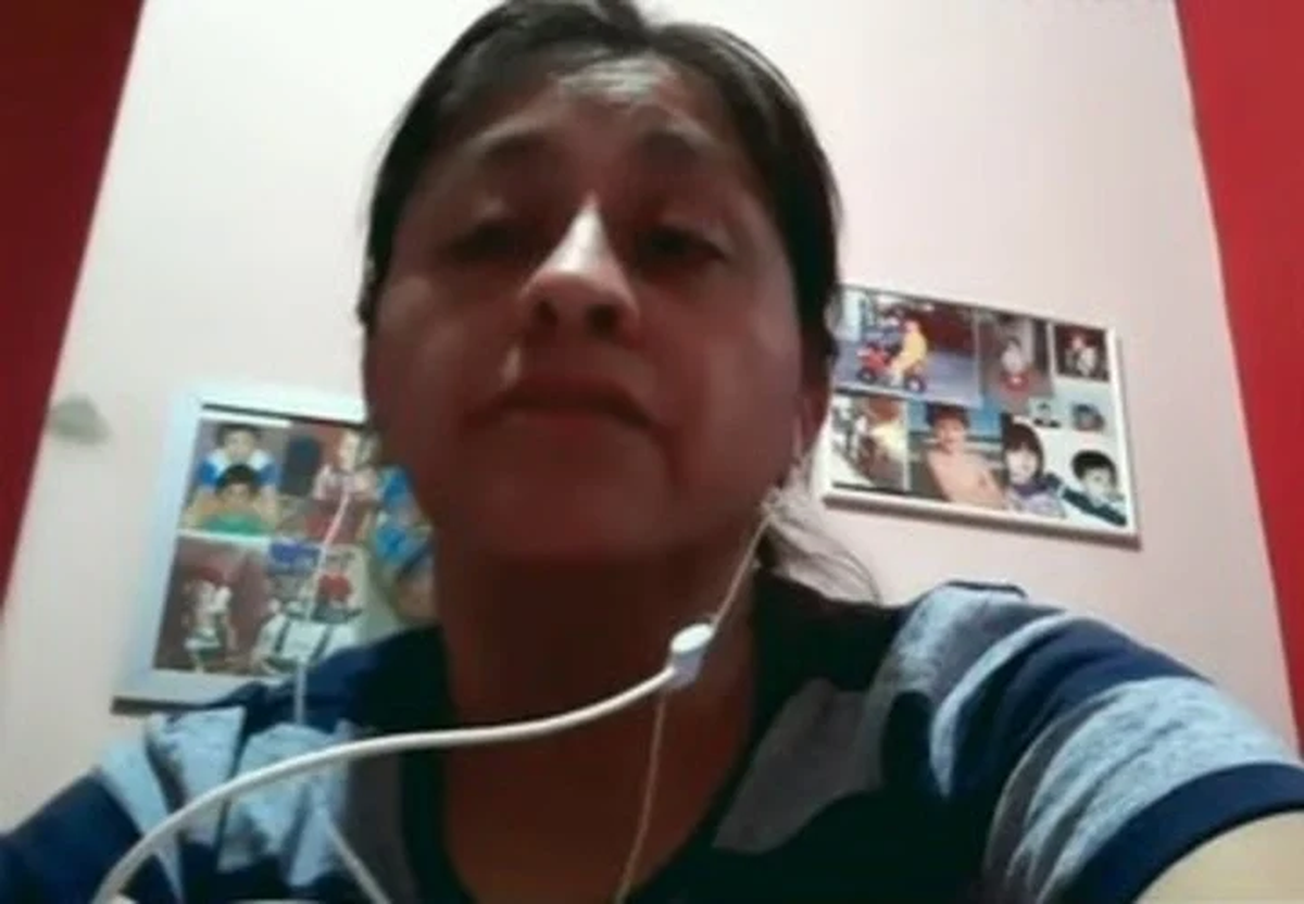 Romina Narváez, la mujer en cuestión, estuvo invitada al ciclo a través de una videollamada y recibió el apoyo de Cinthia Fernández.