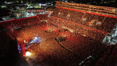 Alrededor de 22 mil personas disfrutaron del show de Tan Biónica en Santa Fe