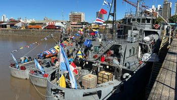 Armada Argentina llegó al Puerto de Santa Fe: horarios y actividades