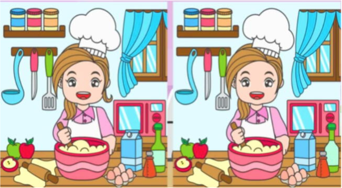 RETO VISUAL nivel PRO: solo el 3% encontró las 3 diferencias ¡en 9 segundos!