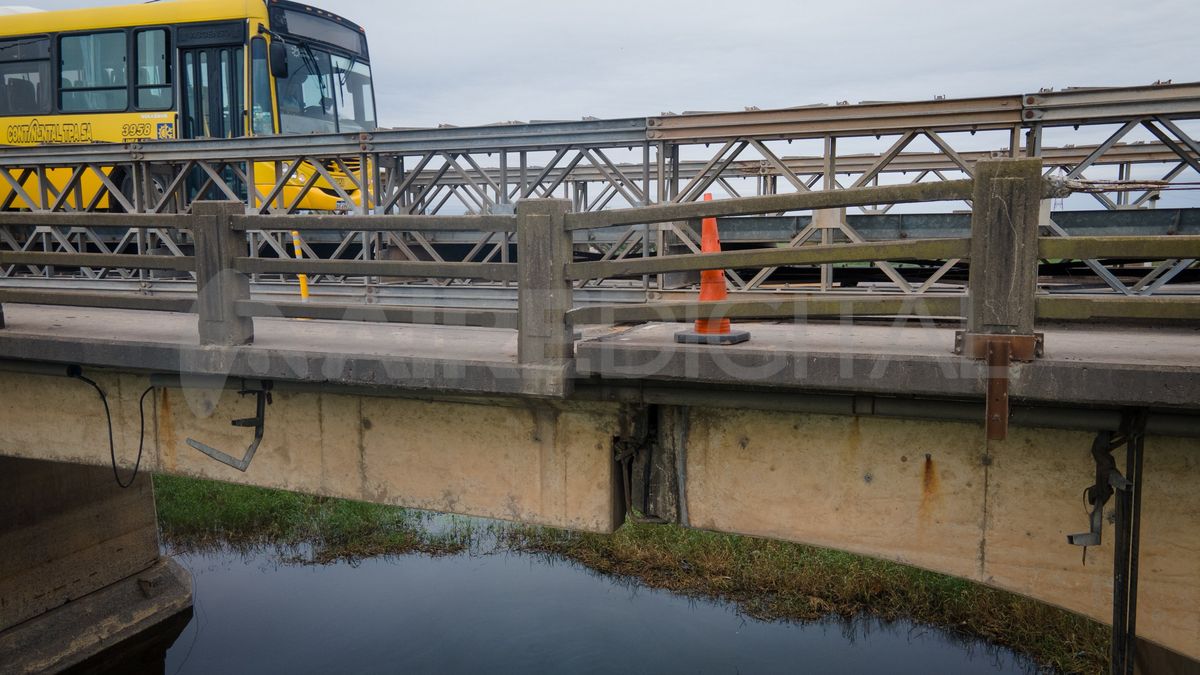 El Puente Carretero Santa Fe-Santo Tomé está cerrado desde el 28 de marzo. Solo pueden transitarlo los colectivos.