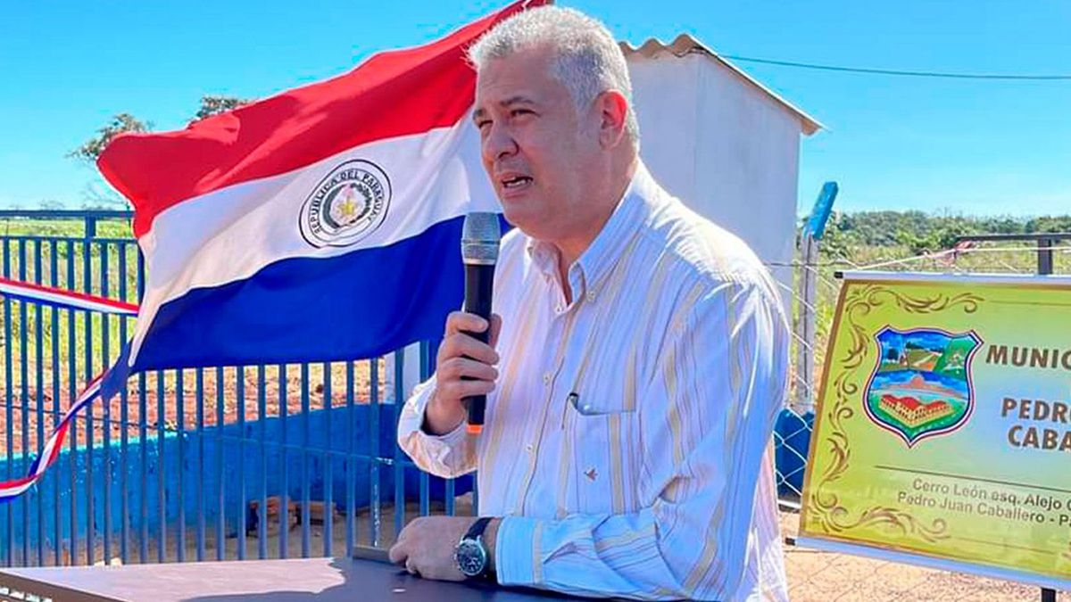 El alcalde de la localidad paraguaya de Pedro Juan Caballero