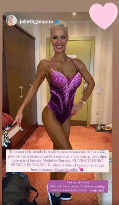 Ingrid Grudke la única sudamericana en el certamen.