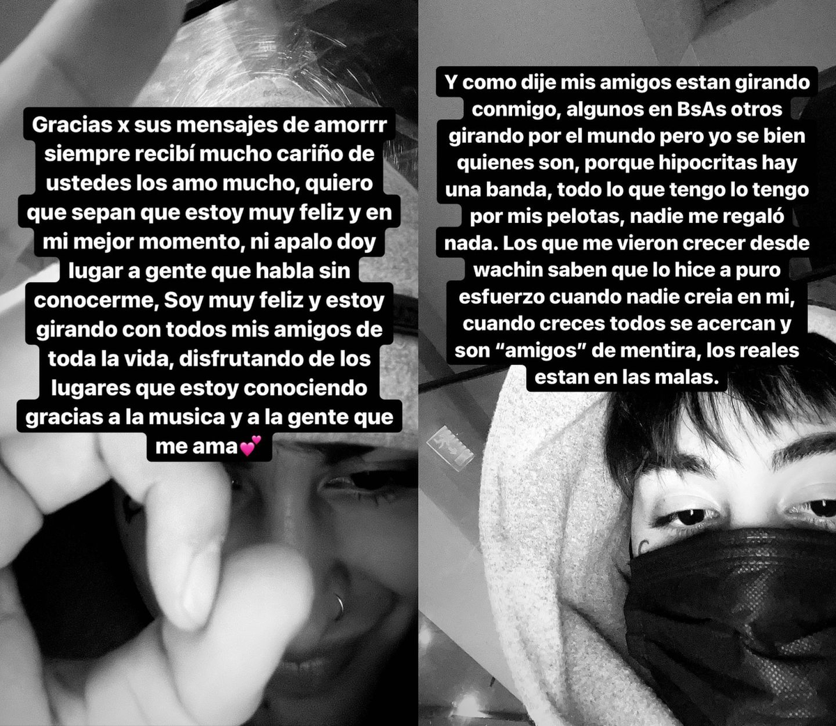 Tiago PZK le respondió a Coscu.