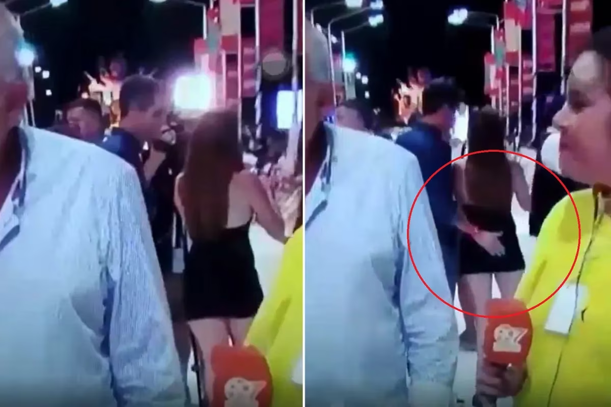 Enrique Cresto, intendente de Concordia, fue filmado manoseando a una mujer en pleno carnaval.