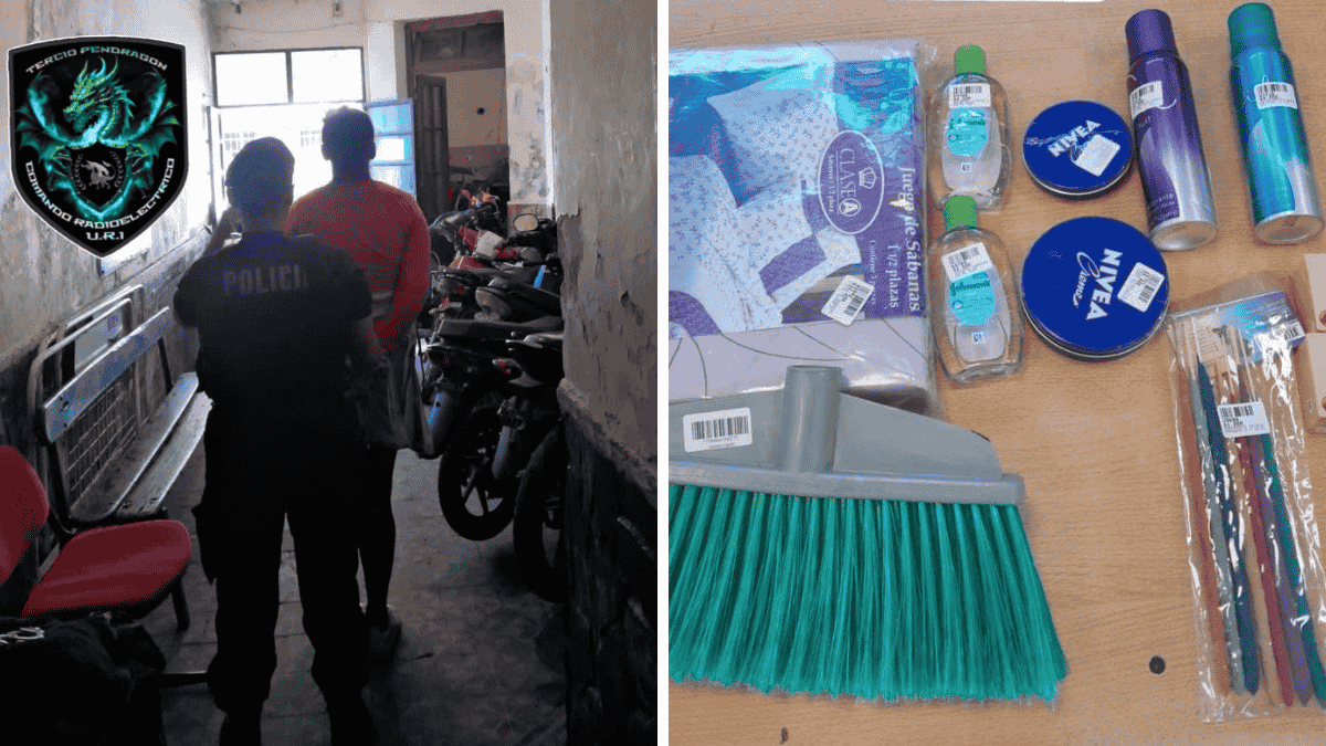 Santa Fe: robó en un polirrubro y terminó detenida