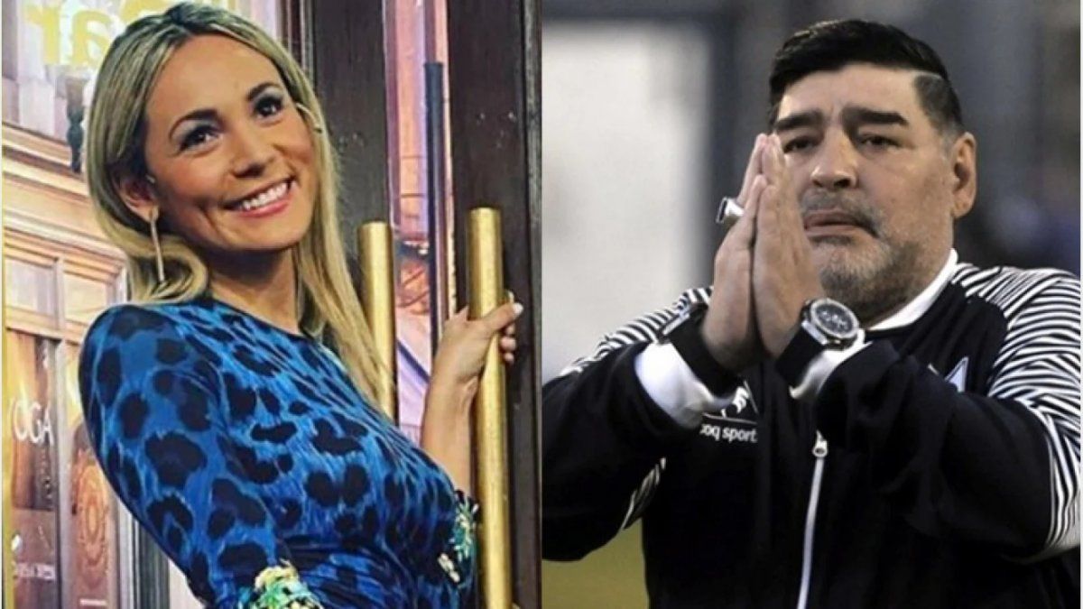 La supuesta changuita que hacía Rocío Oliva con la tarjeta de Maradona