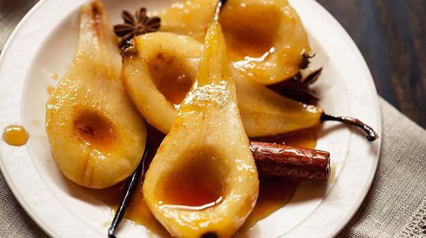 Peras cocidas con canela y naranja: el postre dulce con solo 3 ingredientes.