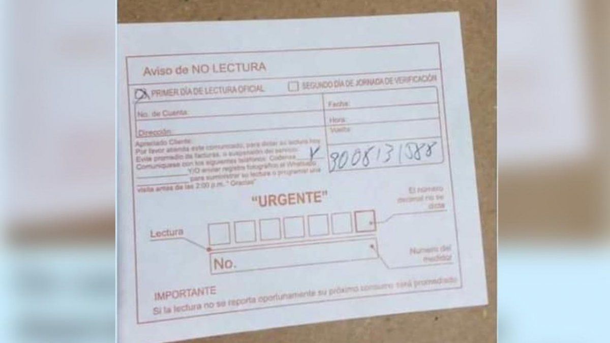 La notificación denunciada no lleva fecha ni sello válido, advierten desde la EPE.