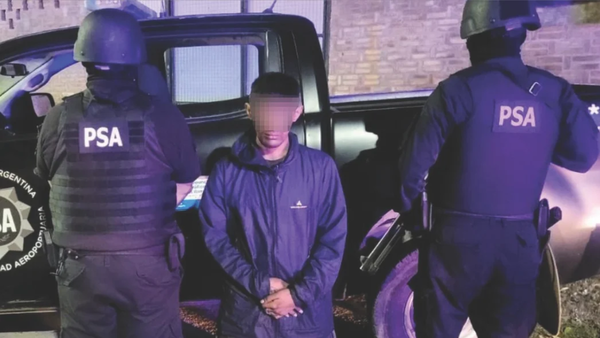 Fueron atrapados en el barrio Villa Banana.